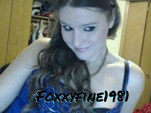 Foxxyfine1981