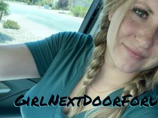 GirlNextDoorForU