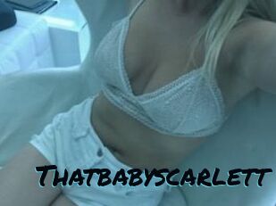 Thatbabyscarlett